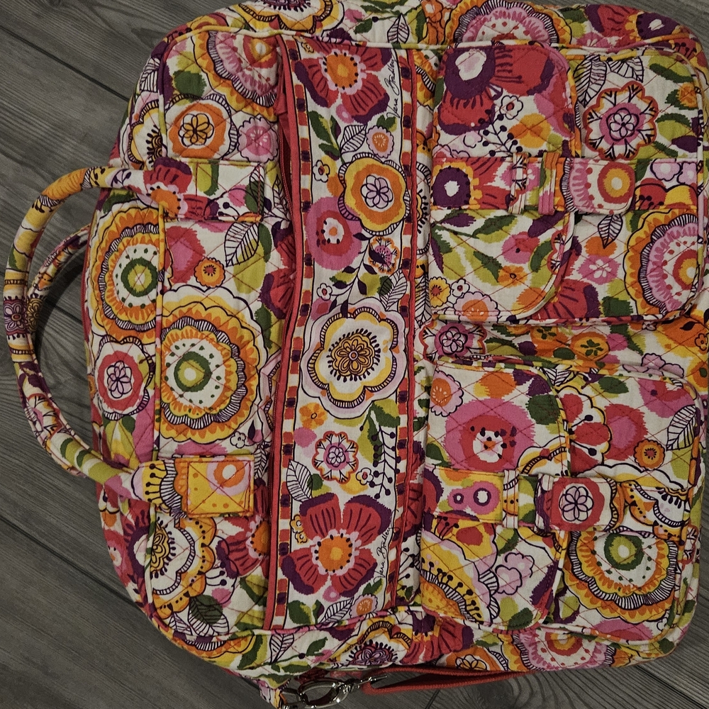 Vera Bradley Floral Multi-Color Women's Bag With Strap